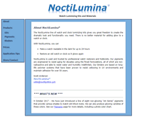 Tablet Screenshot of noctilumina.com